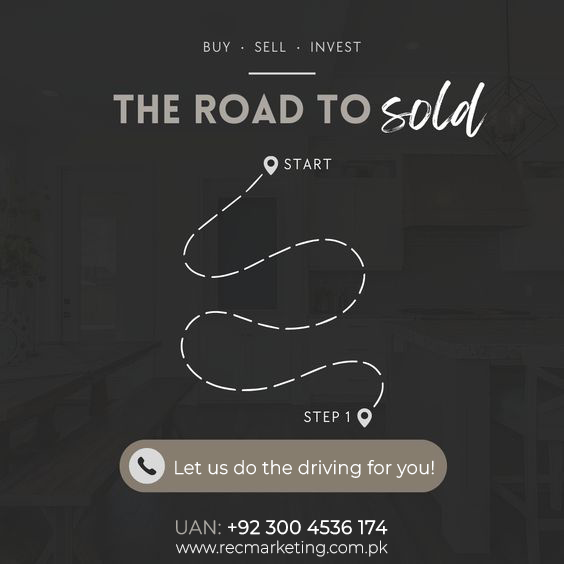 Muneebgrw's tweet photo. The Road To Sold Your Property!
"Welcome to REC Marketing, your trusted partner in the dynamic world of Real Estate.  At REC Marketing, don't just sell properties, we build dreams."
Contact
UAN: 0300-4536-174
Website
https://t.co/iPzBNZIqKi
#realestateexpert https://t.co/B9D6Jhkz2j