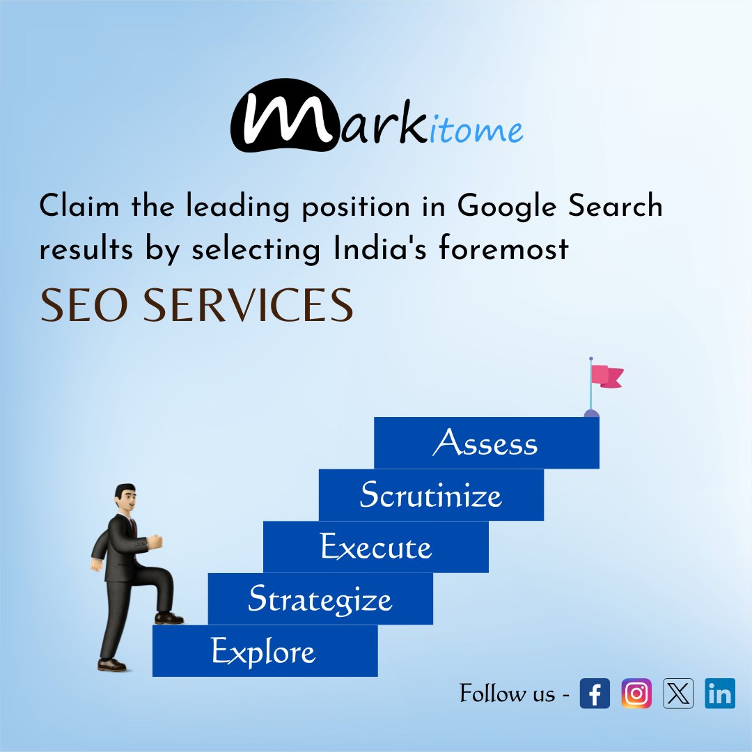 MarkitomeDM's tweet photo. Boost Your Visibility with SEO! 🚀 Maximize Your Online Reach #SEO #DigitalMarketing #OnlineVisibility #markettrend https://t.co/JUH3SxGLQ0
