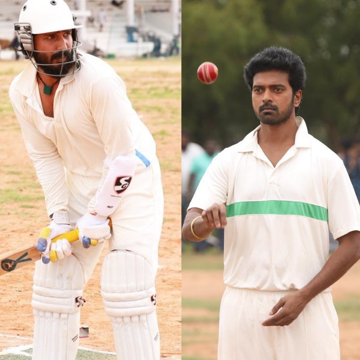 The cricketing sequences deserve a special appreciation,oru scene kuda artificial ah therila both @vikranth_offl and @TheVishnuVishal aced it,naturally gifted cricketers so possibly the easiest part for them in d film.. but brilliantly shot 👏🏻👏🏻👏🏻 #LalSalaam #LalSalaamFromToday