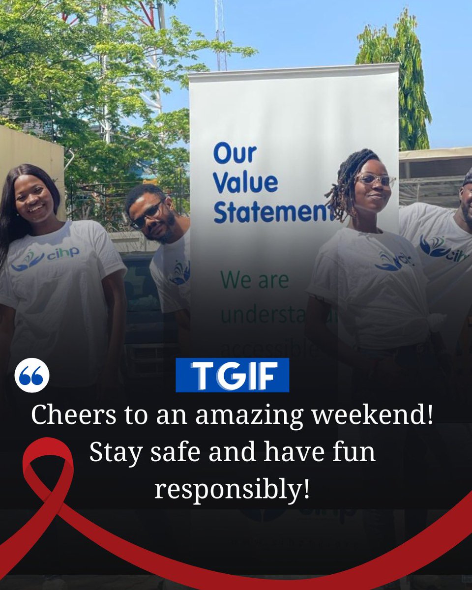 Let us stay safe and have fun responsibly! 
.
.
.
.
.
#TGIF #LiveResponsibly #CIHP