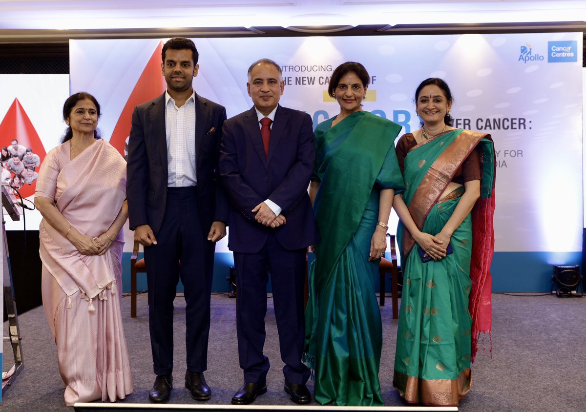 Apollo Cancer Centres launches CAR-T cell therapy in India, led by Dr. T Raja, revolutionizing cancer care, contributing to our Athmanirbhar vision in healthcare and embodying national innovation. #CancerCare