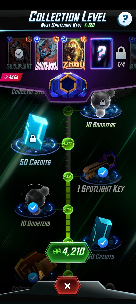 MrReplay_14's tweet photo. Grand Rising #Gamers
I pulled supergiant with the spotlight key so I didn't have to spend any credits
#MarvelSnap
#MarvelSnapDeck
#MarvelStudios
#marvelcomics
#Marvel
#AndroidGames
#BlackGamer
#Gamer
#Streamers
#phillyGamer
#SmallStreamers
#SmallStreamersConnectR
#Trending https://t.co/eR1wzibWiF