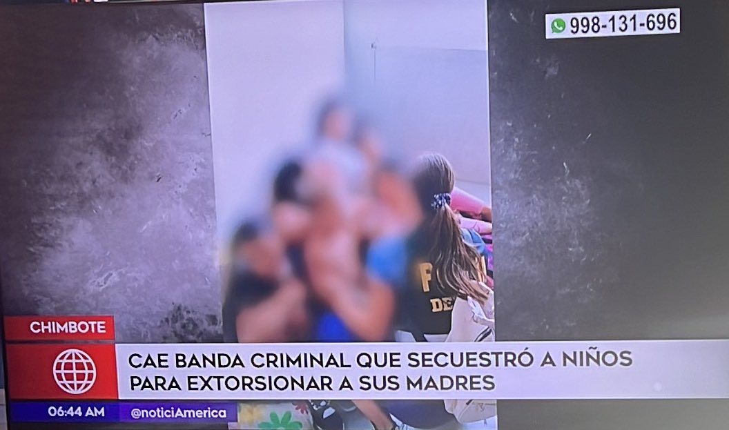 VeroLinaresC's tweet photo. La policía capturó a 8 integrantes de Los Gallegos del tren de Aragua en Trujillo. Tenían secuestrados a 6 niños. Las madres de los menores eran obligadas a prostituirse y vender droga en Chimbote. Sino lo hacían iban a matar a sus hijos. ¿Se hará justicia o el resto de la banda encontrará a la mujer que los delató?
