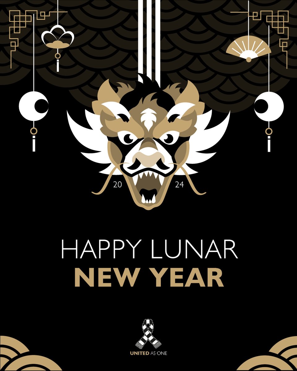 NUFC's tweet photo. Wishing all of our supporters a Happy Year of the Dragon! 🐉🎉

#LunarNewYear https://t.co/X0C1sv7lU8