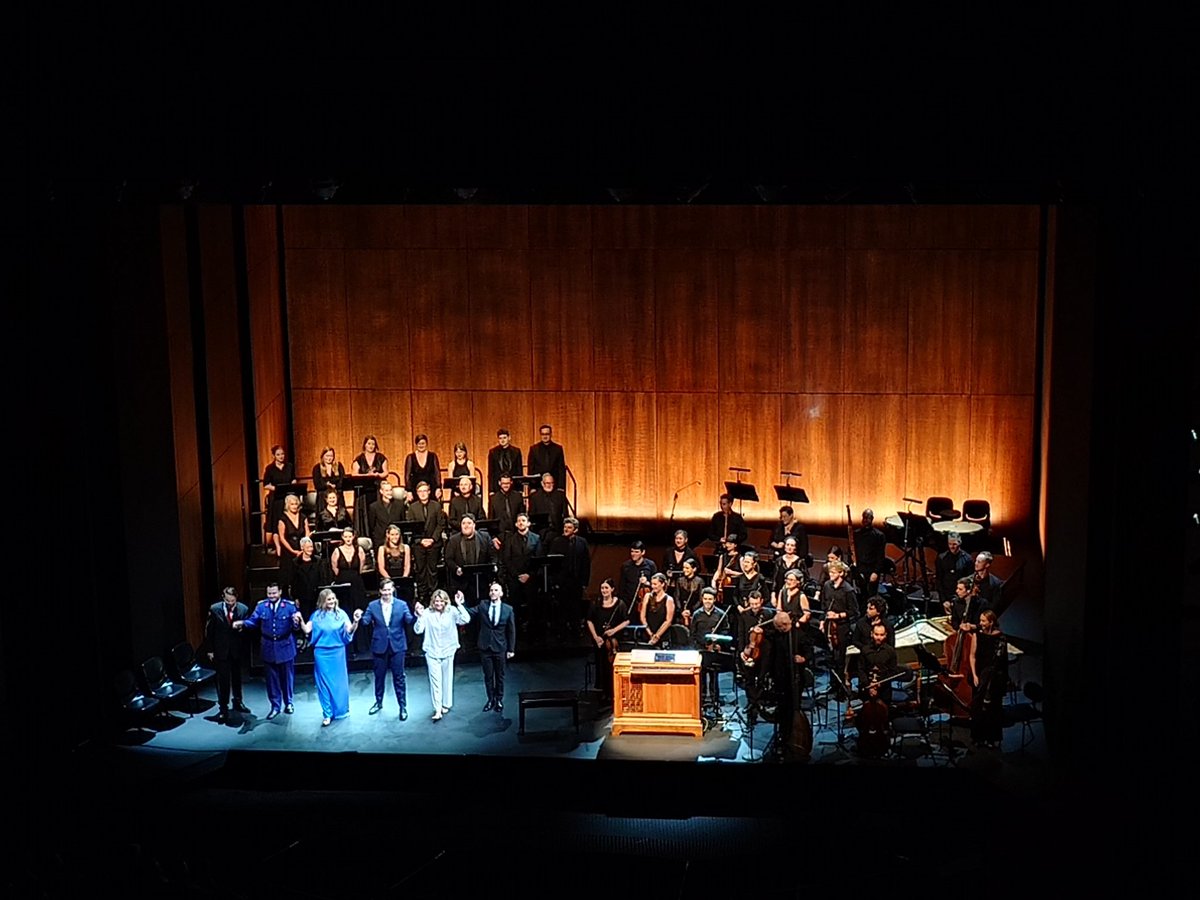 At <a href="/SydOperaHouse/">Sydney Opera House</a> again for @Pinchgut Opera's debut in the Joan Sutherland Theatre revisiting Handel's Theodora, last performed in Sydney by the same group 7 years ago.