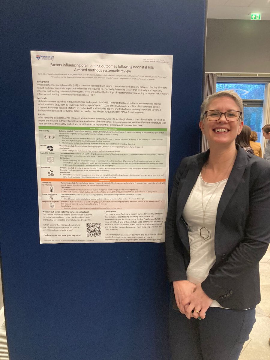 Proud to have collaborated on these systematic reviews with @sarahkedney & colleagues on her PhD journey thus far. Congratulations on your 2 posters at UKSRG2024