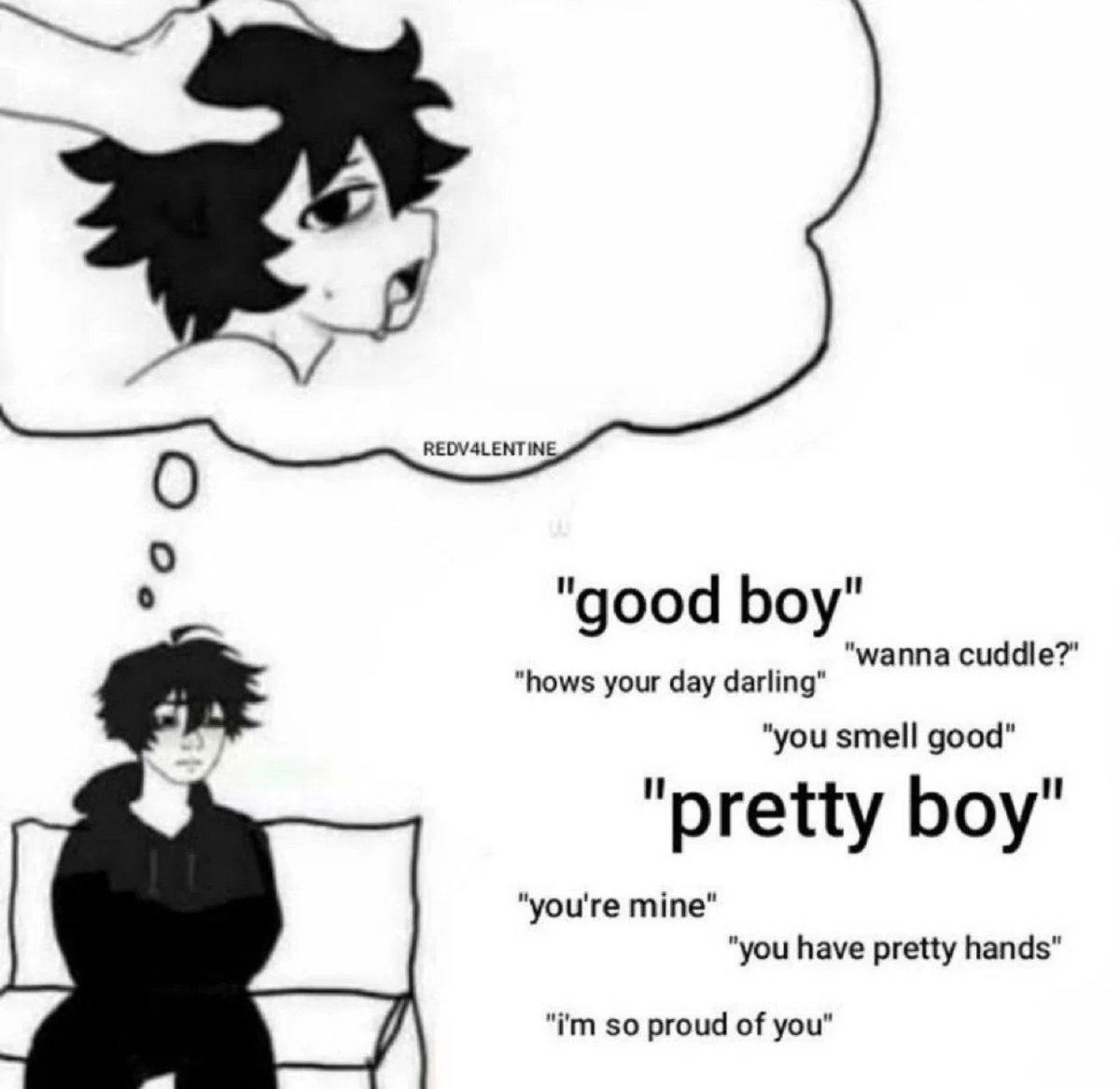 Jack43439786h's tweet photo. I really want some girl or a friend to just call me all of those things so bad I will do anything for that https://t.co/rYIsJWz7W5