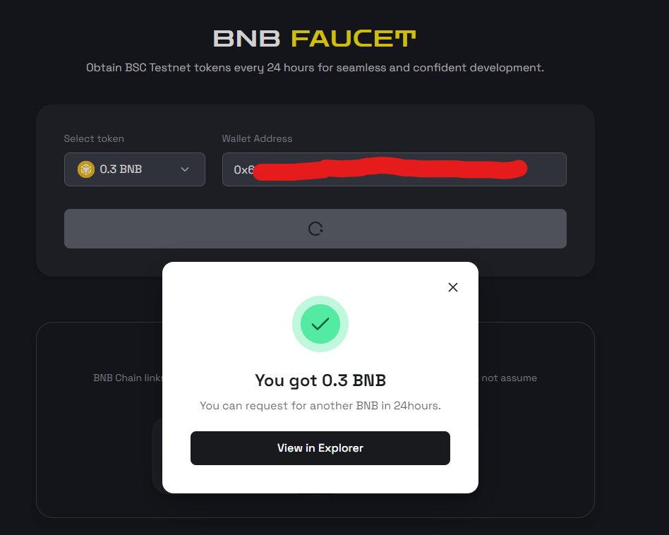 0xWeb3DevRel's tweet image. 🚀 Dive into our airdrop strategy:

➠ Step 1: Head to bnbchain.org/en/testnet-fau…
➠ Step 2: Request test tokens on the BEP20 test network.

Start experimenting and exploring the world of crypto with ease! 💸✨ #Airdrop #BEP20 #CryptoTesting