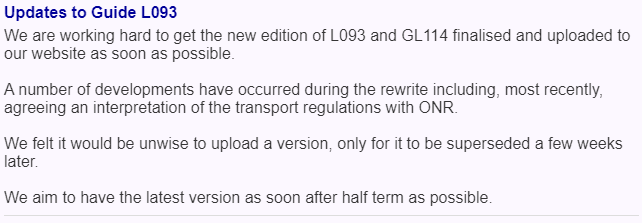 Updates to Guide L093

cleapss.org.uk
