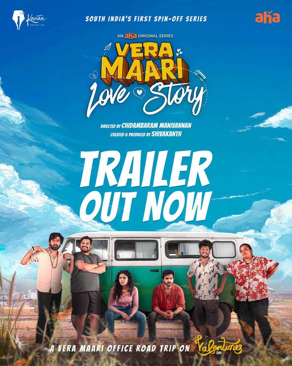 Vera Maari Love Story Trailer is here 🔽 youtu.be/6Av2RS7-RMs Let the love journey of Sathya & Ramya begin🫶❣️ @Lavanya_officl @kannadhasannn @vjpappu5 @soundariyananju @Syamathegaama @RjShivakanth @Vijayvaradharaj #vikkals_vikram @kavithajaubin @Chidambaram_Dir…