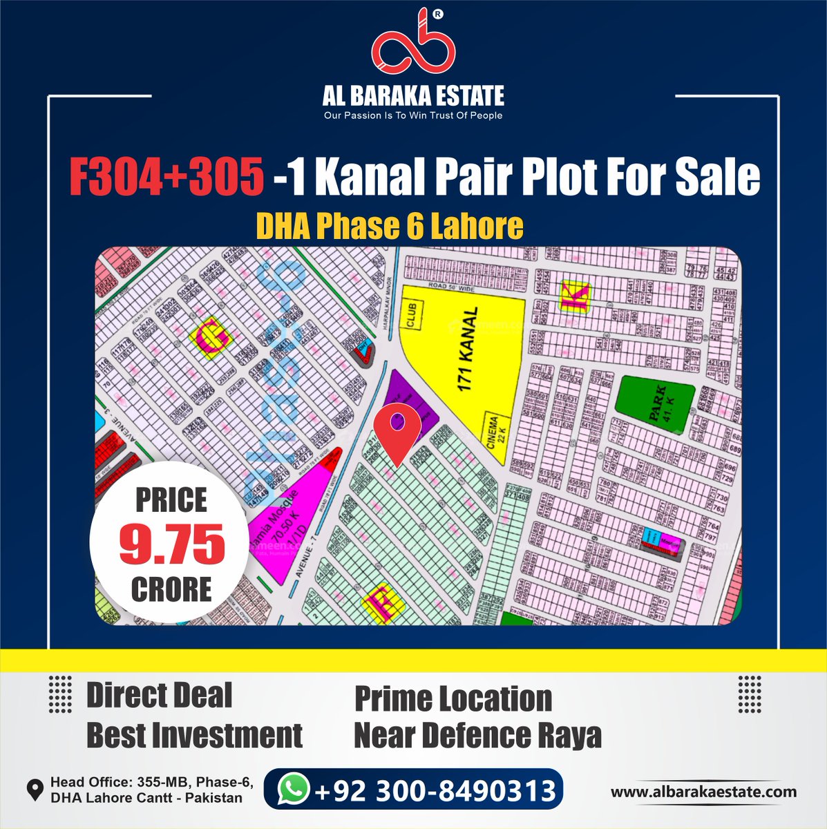 Nasir7766's tweet image. 🔑 𝐈𝐧𝐯𝐞𝐬𝐭𝐦𝐞𝐧𝐭 𝐎𝐩𝐩𝐨𝐫𝐭𝐮𝐧𝐢𝐭𝐲 ! 𝟏 𝐊𝐚𝐧𝐚𝐥 𝐏𝐚𝐢𝐫 𝐏𝐥𝐨𝐭 𝐢𝐧 𝐃𝐇𝐀 𝐏𝐡𝐚𝐬𝐞 𝟔, 𝐋𝐚𝐡𝐨𝐫𝐞 🔥🌟
 #ShahalamMarket #2kanalplot  #Plotforsale #InvestmentOpportunity #dhalahore #neardefenceraya #gulberglahore #albarakaestate #usa #uk #industrialists