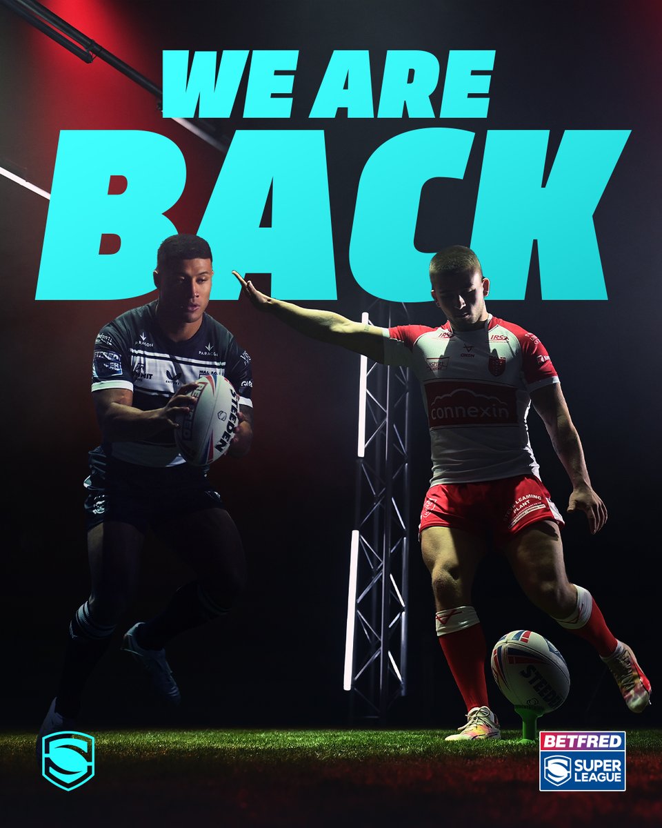 WE ARE BACK 🔥

The Hull derby kicks-off the 2024 <a href="/Betfred/">Betfred</a> #SuperLeague season, live on  <a href="/SkySportsRL/">Sky Sports Rugby League</a> Main Event &amp; Arena, 8pm KO 📺

#NothingLikeLeague