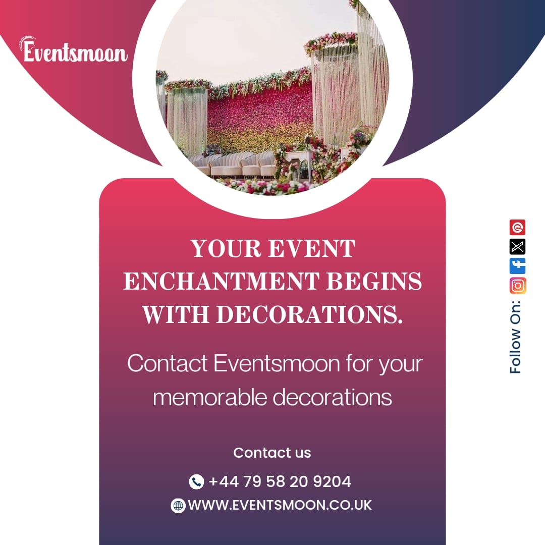Eventsmoonuk's tweet photo. Your event enhancement begins with decorations

Contact Eventsmoon for your memorable decorations

#eventsmoonuk #eventmanagementservices #london #weddingplanneruk #eventplannerlondon #eventdecorations #eventdecorators https://t.co/Y6dbF7XIy5