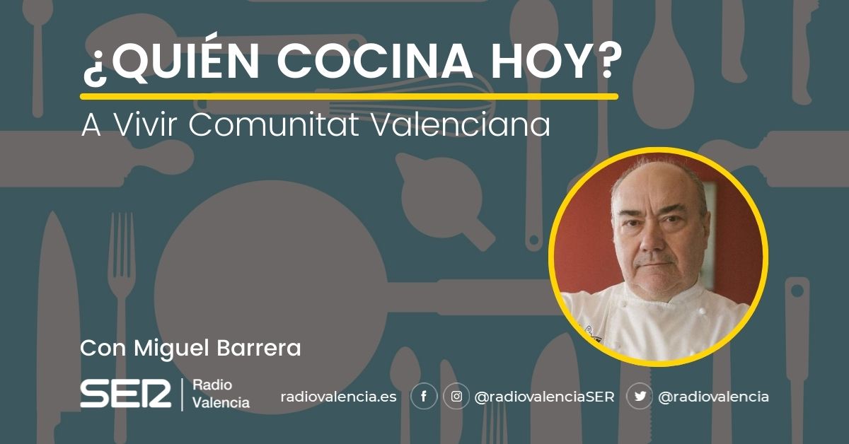 #AVivirCV | "¿Quién cocina hoy?" con <a href="/miguelcparadis/">Miguel Cal Paradis</a> 
🍽️🎧 #Podcast: cadenaser.com/1707470464637