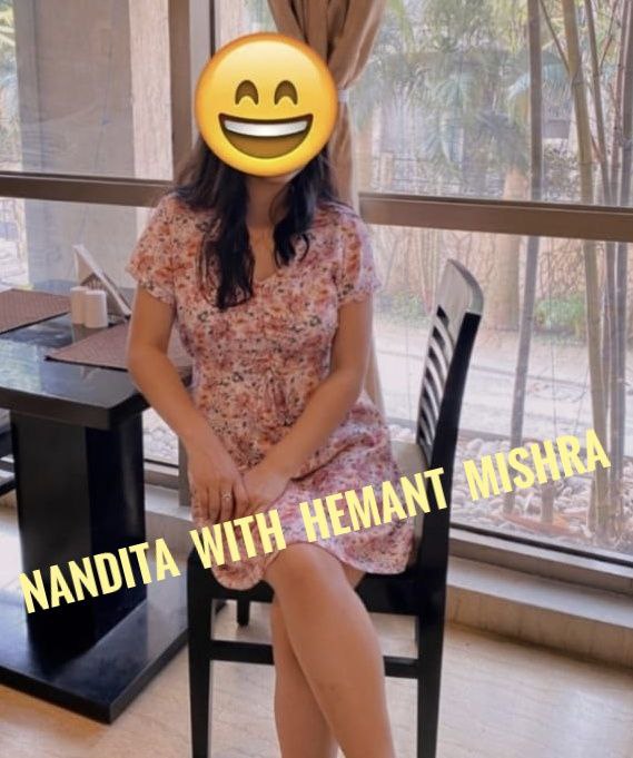 The ossm thing about this lifestyle is that it connects people from distant corners of India (& the world) So I had a blissful meet with the northeastern cpl @NanditaRyan This slim, firm bodied & cute babe Nandita was very co-operative P.S.She's too shy to allow bedroom pics