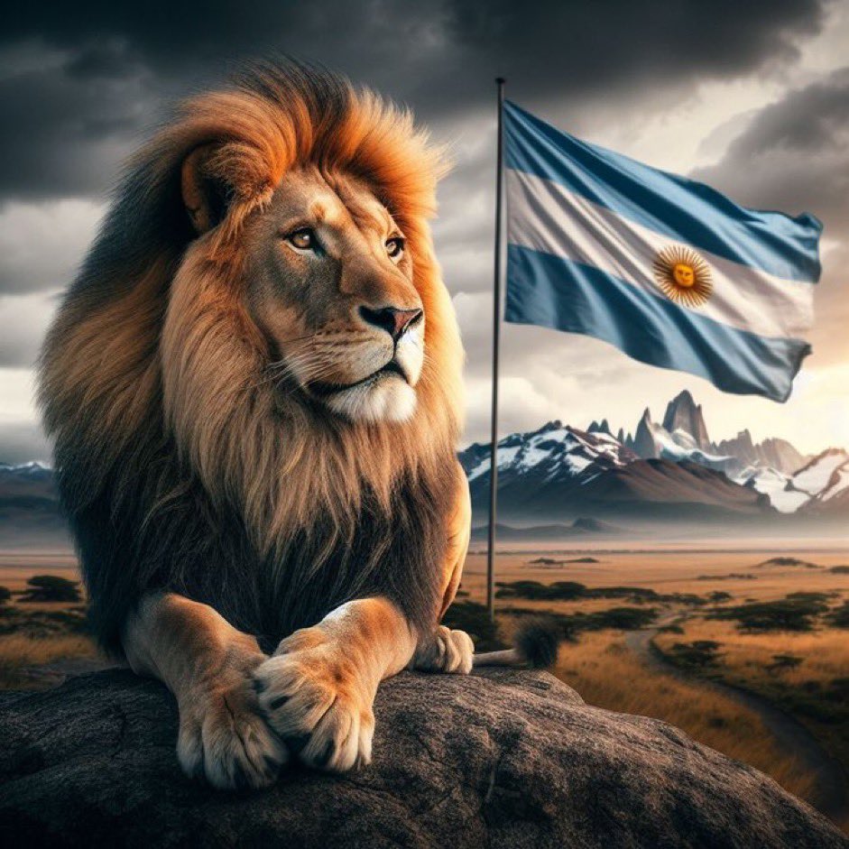 Un Verdadero León al frente de Argentina, un liberal por los cuatro costados. Adelante Milei, los argentinos estamos con vos