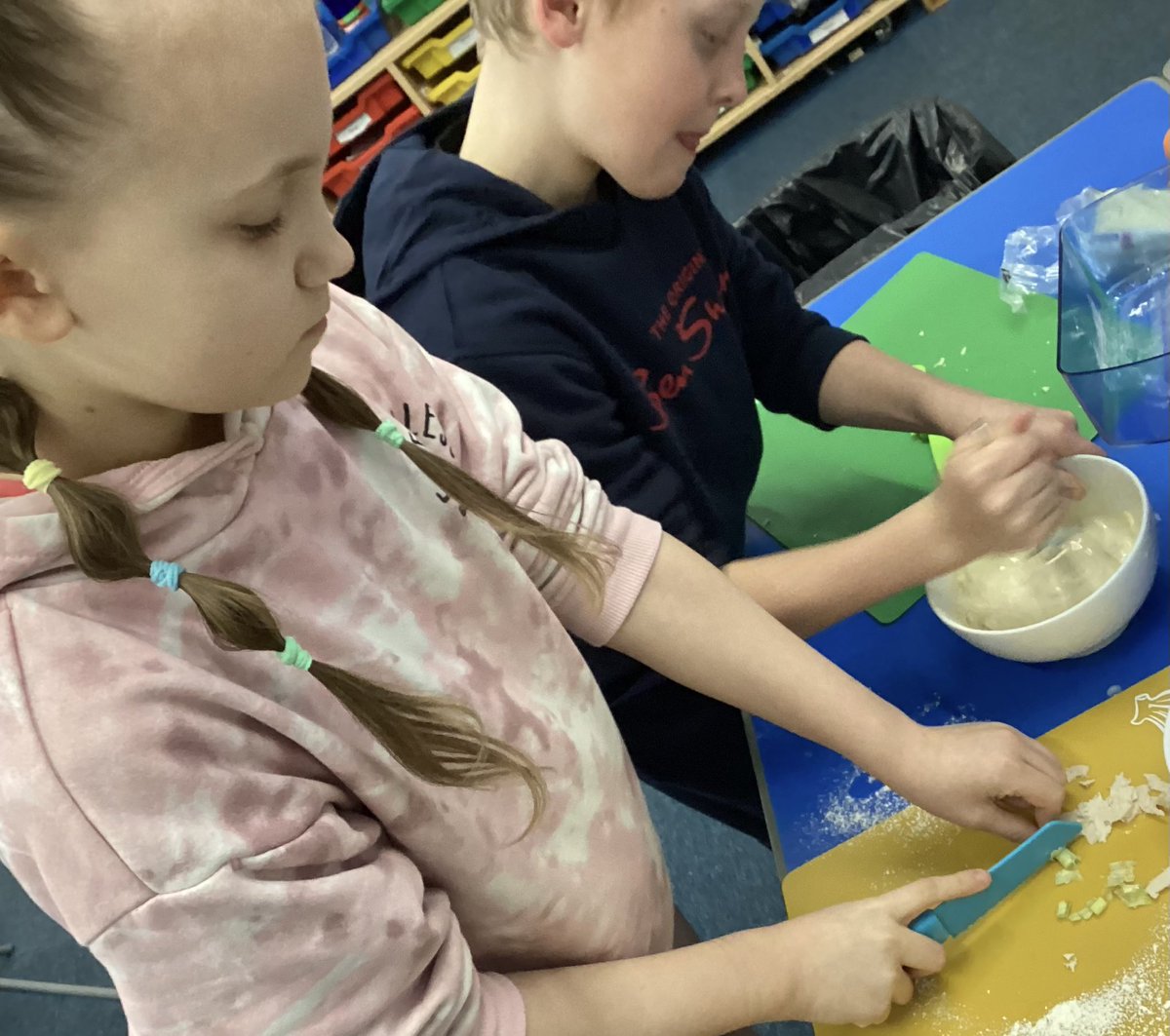 A great end to the half term. We have been cooking savoury pancakes 🥞 in DT. They were delicious 😋. <a href="/wild_bank/">The Wild Bank</a> <a href="/TrustVictorious/">Victorious Academies Trust</a>
