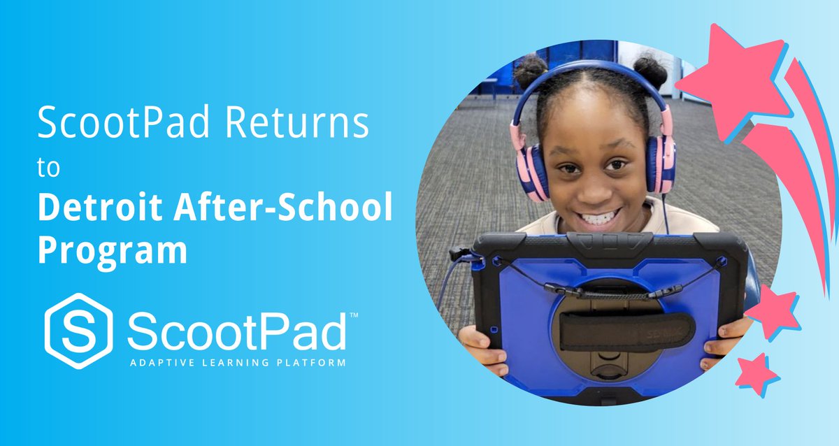 The St. Vincent and Sarah Fisher Center brings back the @ScootPad adaptive learning platform so students can build skills and master concepts at their own pace. ow.ly/MuGR50Qzz32 @SVSFCenter #adaptivelearning #personalizedlearning #edtech
