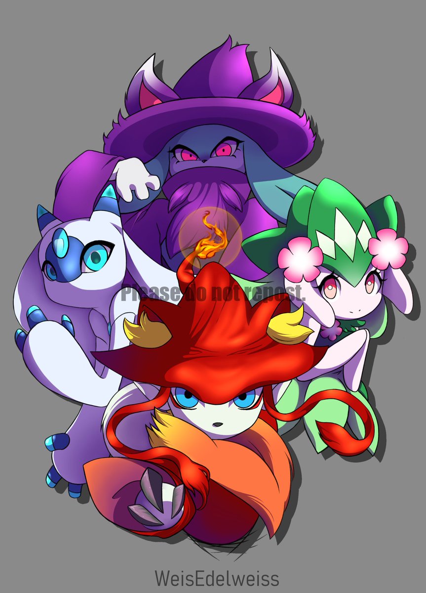WeisEdelweiss's tweet photo. Been way too obsessed with #Palworld recently. 🫶

#palworldfanart #Katress #Lunaris #Petallia #Wixen #myart #artistontwitter #steam #xbox https://t.co/uFoIVNMrW1