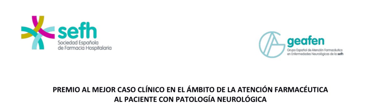 🏆Os traemos de nuevo el “Premio al mejor caso clínico en el ámbito de la Atención Farmacéutica al paciente con Patología Neurológica”

Bases: tinyurl.com/mhu7vywm

🗓️Límite: 10 de Marzo de 2024

🔜Próximamente el programa de la II Jornada “ENFHocando Juntos nuevos retos”!