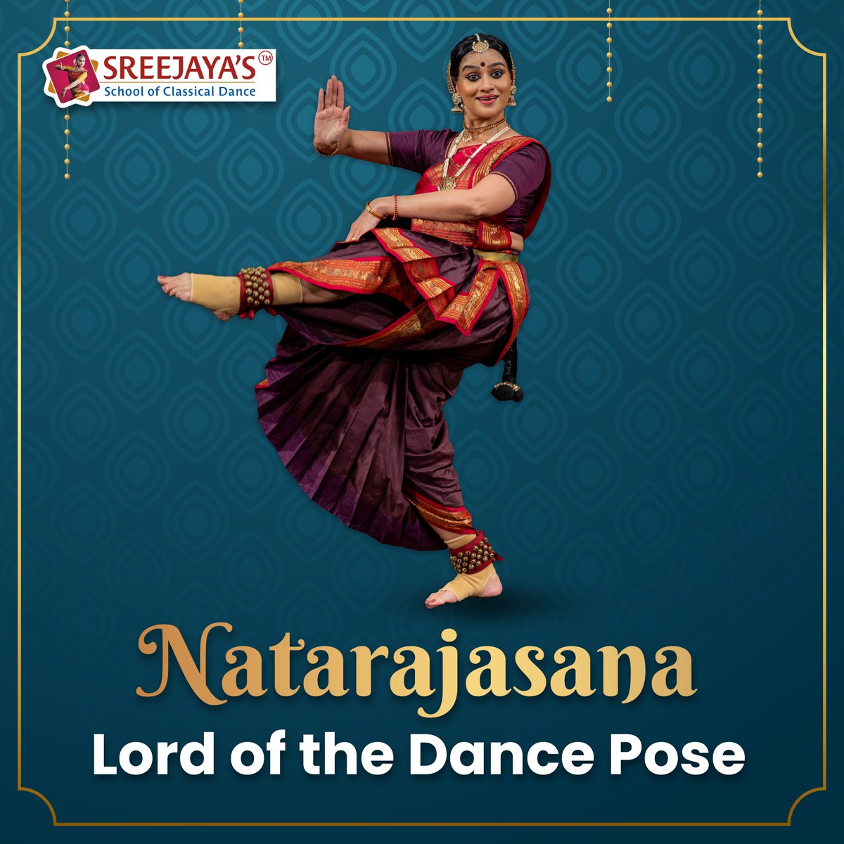 sscdsreejaya's tweet image. Dance pose of the Day- Natrajasana-Lord of Dance Pose
Learn Professional #Bharatanatyam from #SSCD
#classicaldanceclasses #Dance #bharatanatyaminformation #dancepose #bharatanatyamdancepose #natarajasanapose #natarajasana #natrajasanabharatanatyam #bharatanatyamstep #lordofdance