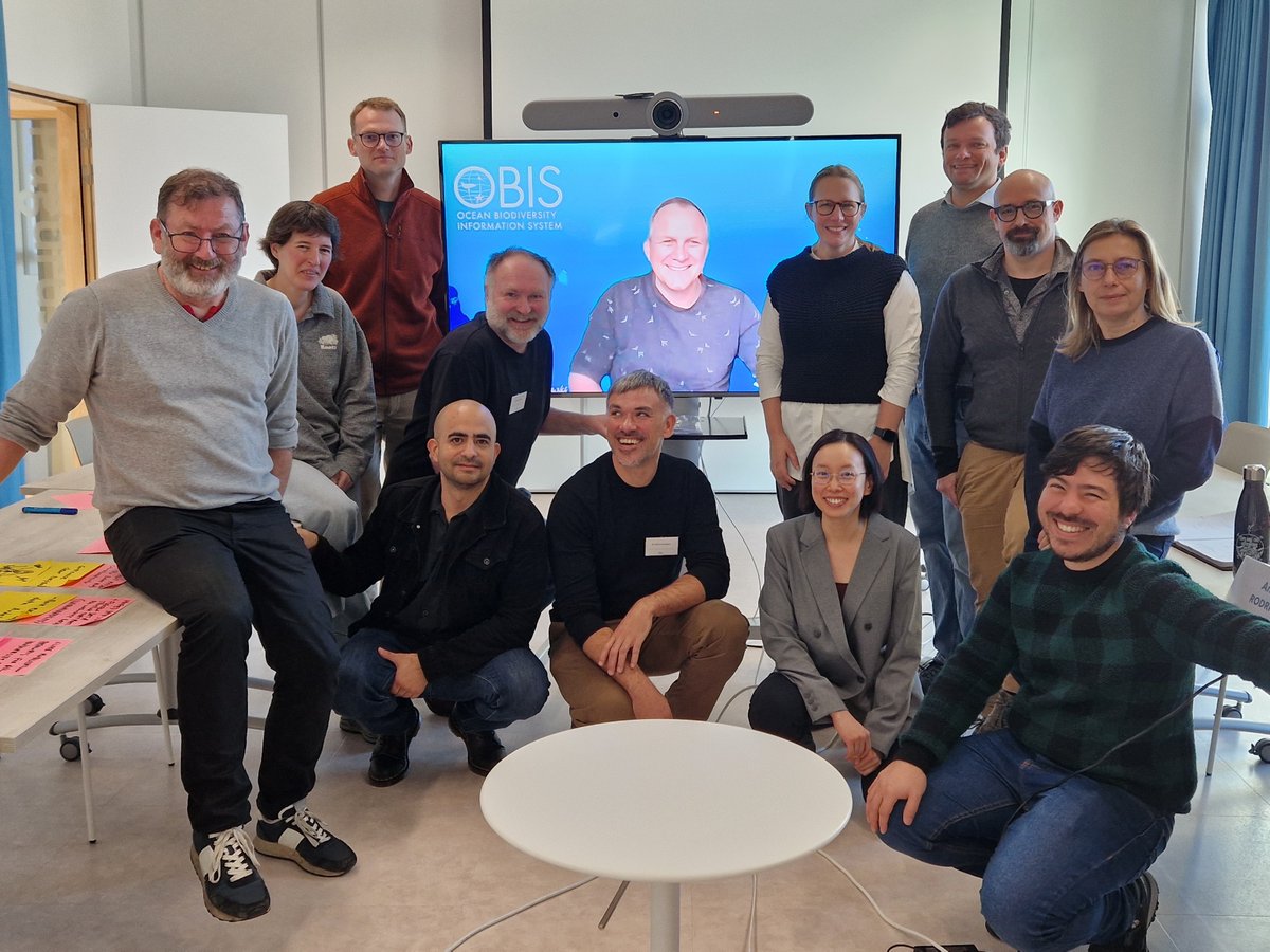 Exciting conversations happening in Ostend this week! We're crafting a united action plan to boost collaboration and strengthen two key global biodiversity networks: <a href="/OBISNetwork/">OBIS</a> and <a href="/GBIF/">GBIF @biodiversity.social/@gbif</a>.