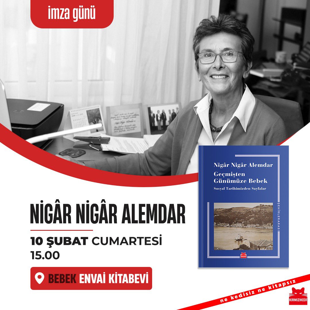 BebekSemt's tweet photo. Cumartesi saat 15:00'te hepinizi Bebek Envai'de sevgili Nigar Alemdar'ın "Geçmişten Günümüze Bebek" kitabı imza etkinliğine bekliyoruz🫶🏼🌺 @krmzkedikitap https://t.co/HL12jJY6Pp