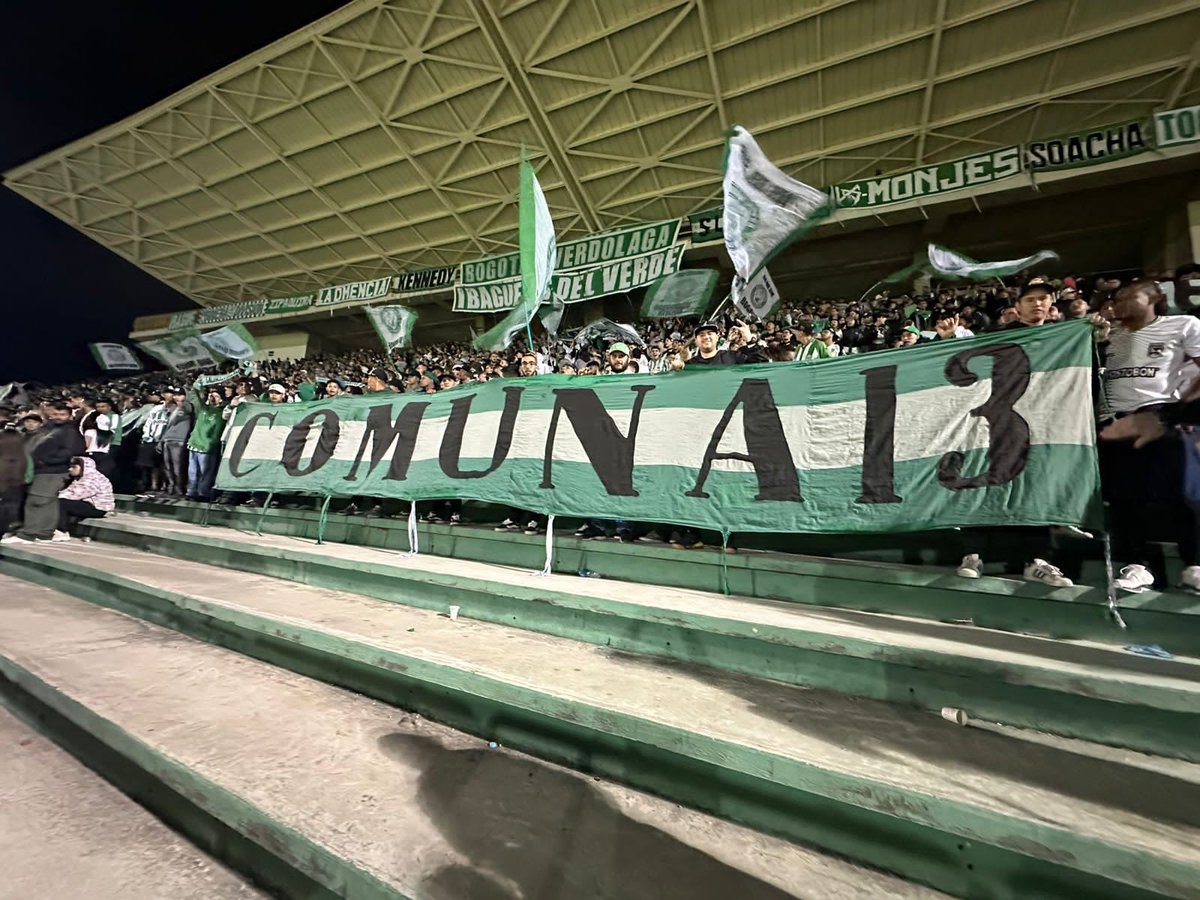 Comuna 13 Verdolaga (@ldscomuna13) on Twitter photo Tunja 2024. <a href="/nacionaloficial/">Atlético Nacional</a> Aunque haya gente que no nos quiera, yo seré del Verde hasta que me muera. <a href="/ldsoficial/">Los Del Sur</a> #SiemprePresentes #SiempreLocales Tunja 2024. <a href="/nacionaloficial/">Atlético Nacional</a> Aunque haya gente que no nos quiera, yo seré del Verde hasta que me muera. <a href="/ldsoficial/">Los Del Sur</a> #SiemprePresentes #SiempreLocales