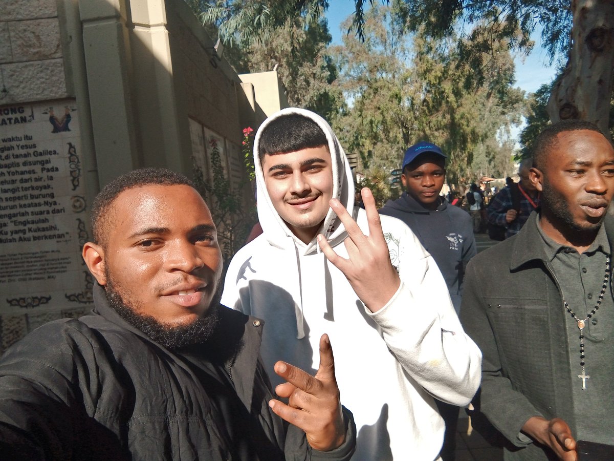 n_sam_250's tweet photo. The Tour Ended to the Jordan River
Mariko 1:9-11
Incredible learning from different features of Israel farming, Religious history and networking.
#TourIsrael https://t.co/ikD6Fd4eLj