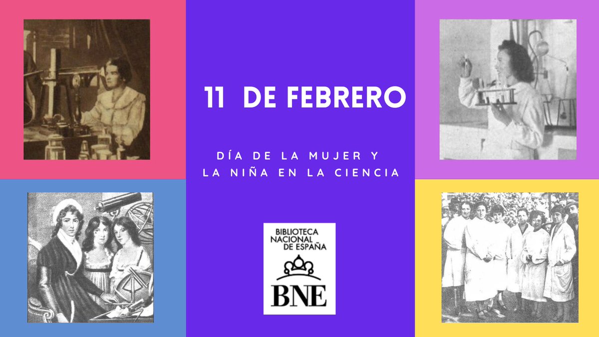 👩‍🔬Hoy se celebra el #díadelamujerylaniñaenlaciencia y desde la BNE proponemos estos recursos de @BNEscolar: 
🔎Nanocurso 'Quiero ser investigador'
bnescolar.bne.es/etapas-en-una-…
🧮Taller 'Matemáticas recreativas'
bnescolar.bne.es/taller-matemat…
🔬Cuaderno de experimentos bnescolar.bne.es/cuaderno-de-ex…