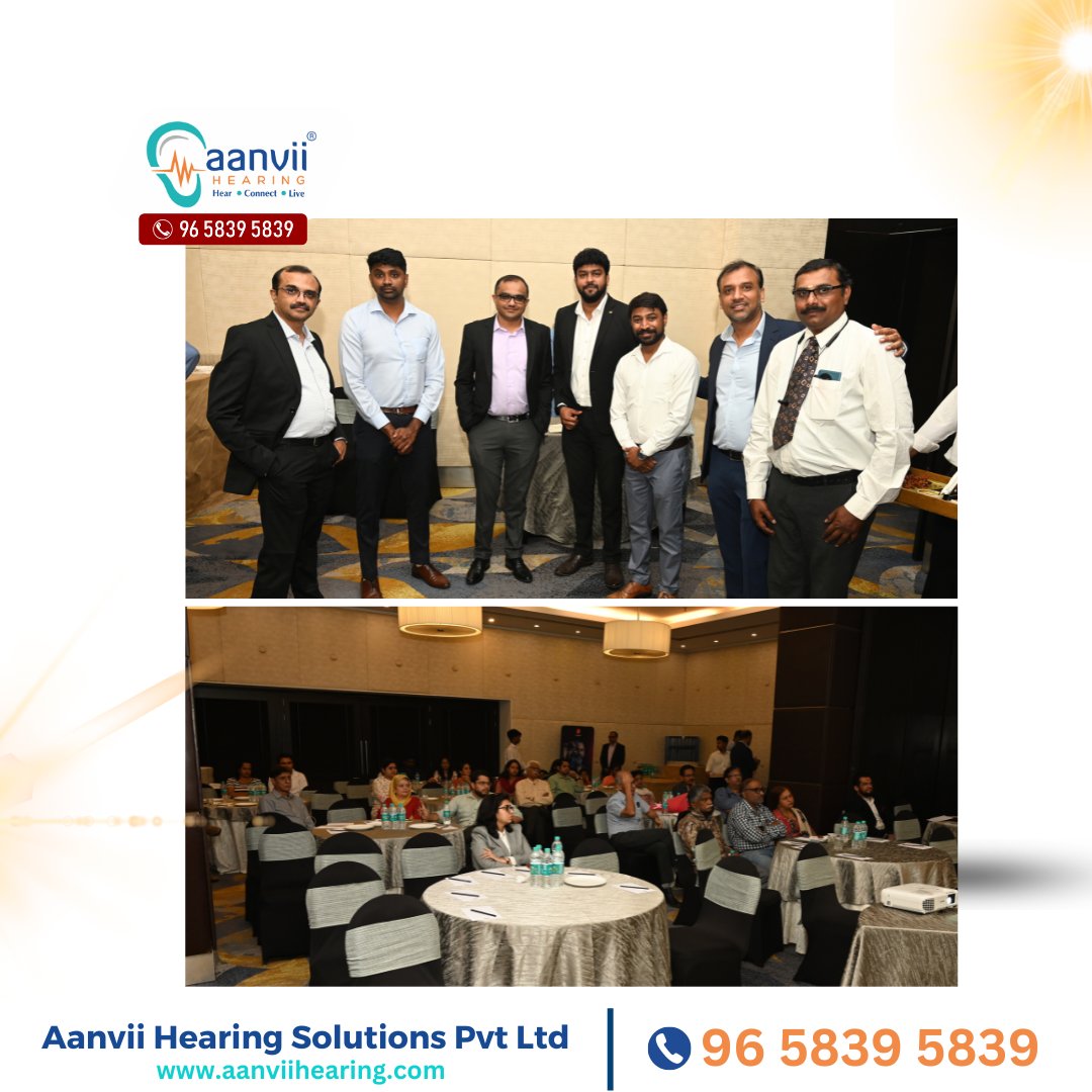 Exploring frontiers in hearing care, Aanvii Hearing hosted a dynamic Dr. CME Meet in Bangalore. 

To know more please visit our website: aanviihearing.com

#AanviiHearing #AanviiCME #HearingInnovation #CMEConference #health #india #signia #hearingcare #bangalore