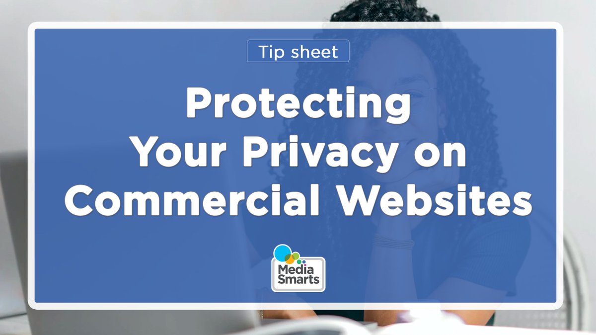 As kids register with websites to play games, win prizes, engage in chat or join clubs, they may also be compromising their privacy. Here’s what you need to know:  mediasmarts.ca/tipsheet/prote…