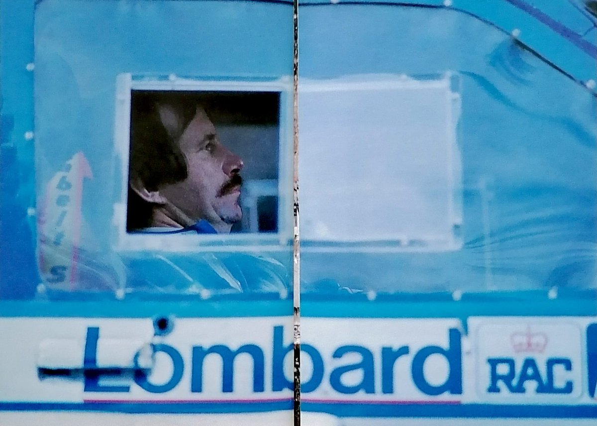 Tony Pond the legend... I used to book my holiday to follow the RAC around especially 6r4 era...