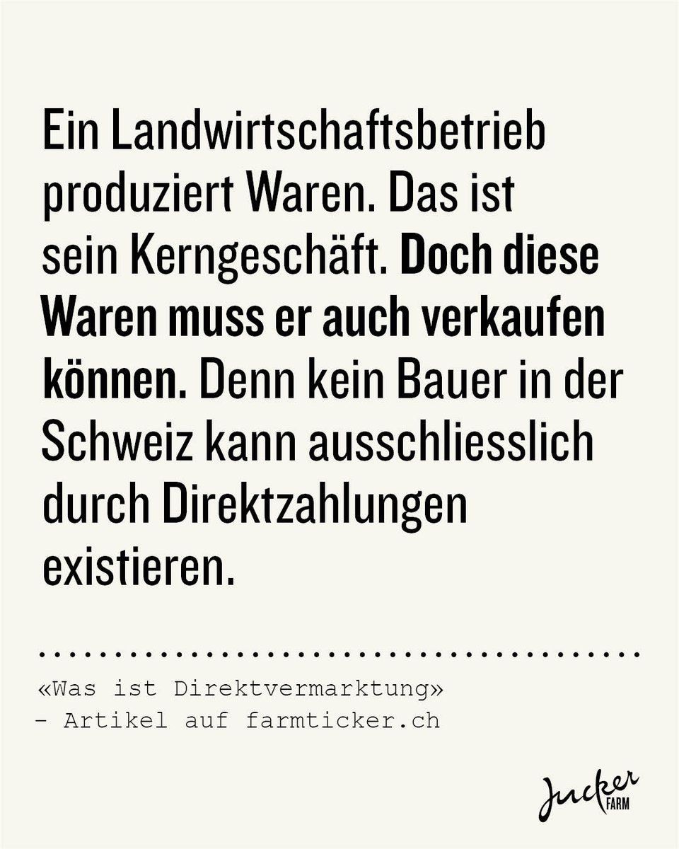 JuckerFarm's tweet photo. In der Landwirtschaft ist die Direktvermarktung ein Schlagwort, das heiss diskutiert wird. Warum ist das so?..." 
Das erklären wir hier: https://t.co/47XCmbUci1
#direktvermarktung #farmticker #landwirtschaft #hintergründe https://t.co/hT4WaHyDcm