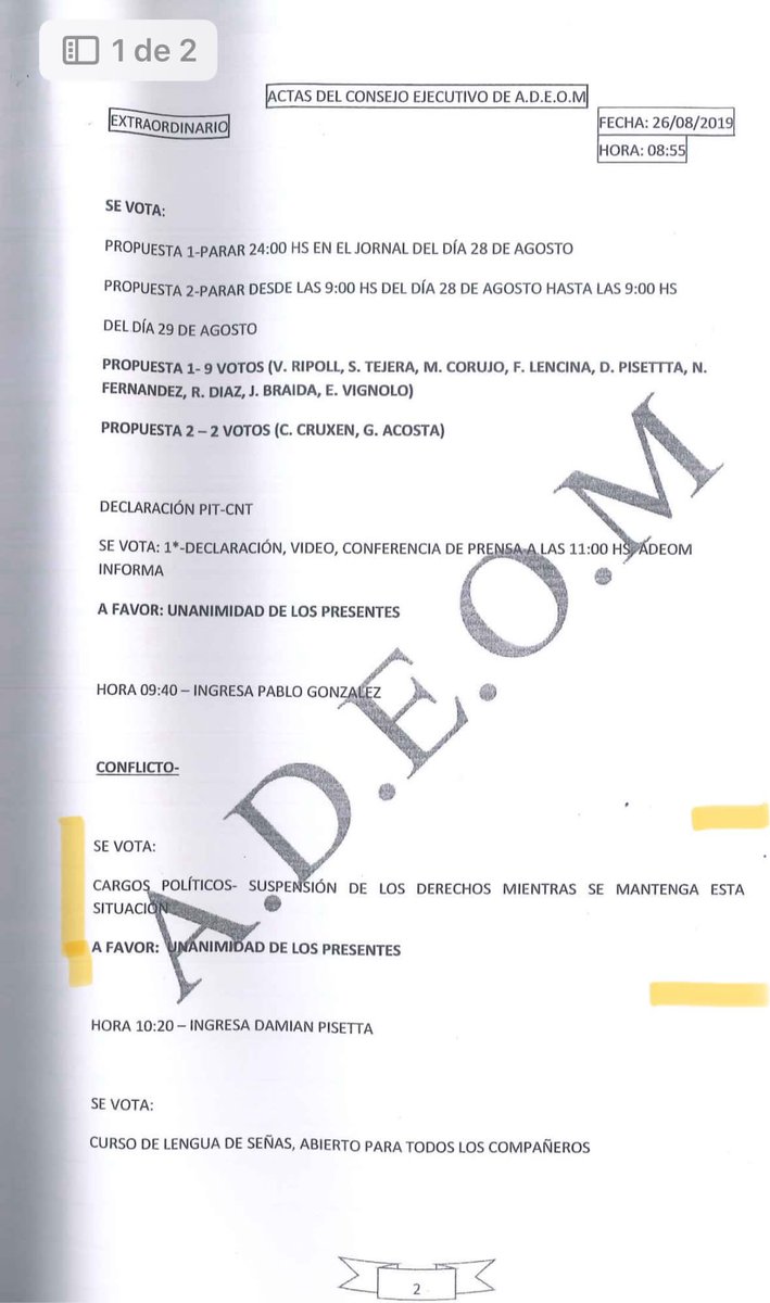 EPreve's tweet photo. 💣 DOBLE VARA

✔️ La ex secretaria general de ADEOM, Valeria Ripoll, había votado en el pasado la suspensión de derechos de afiliación a trabajadores municipales que iban a ocupar cargos políticos. https://t.co/1nRi4BmSxE