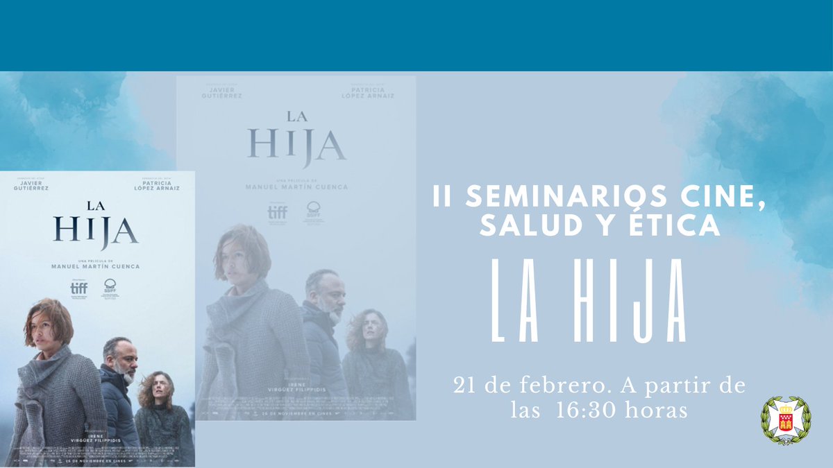 CODEMmadrid's tweet photo. 📽️ El 21/02, nueva sesión de los II Seminarios de Cine, Salud y Ética de @MadridCODEM y @InstitutoEtica

Se proyectará 'La hija', y en el debate posterior se abordará el embarazo adolescente.

https://t.co/1oeEKCjjQ6 https://t.co/sdPl5kxKeL