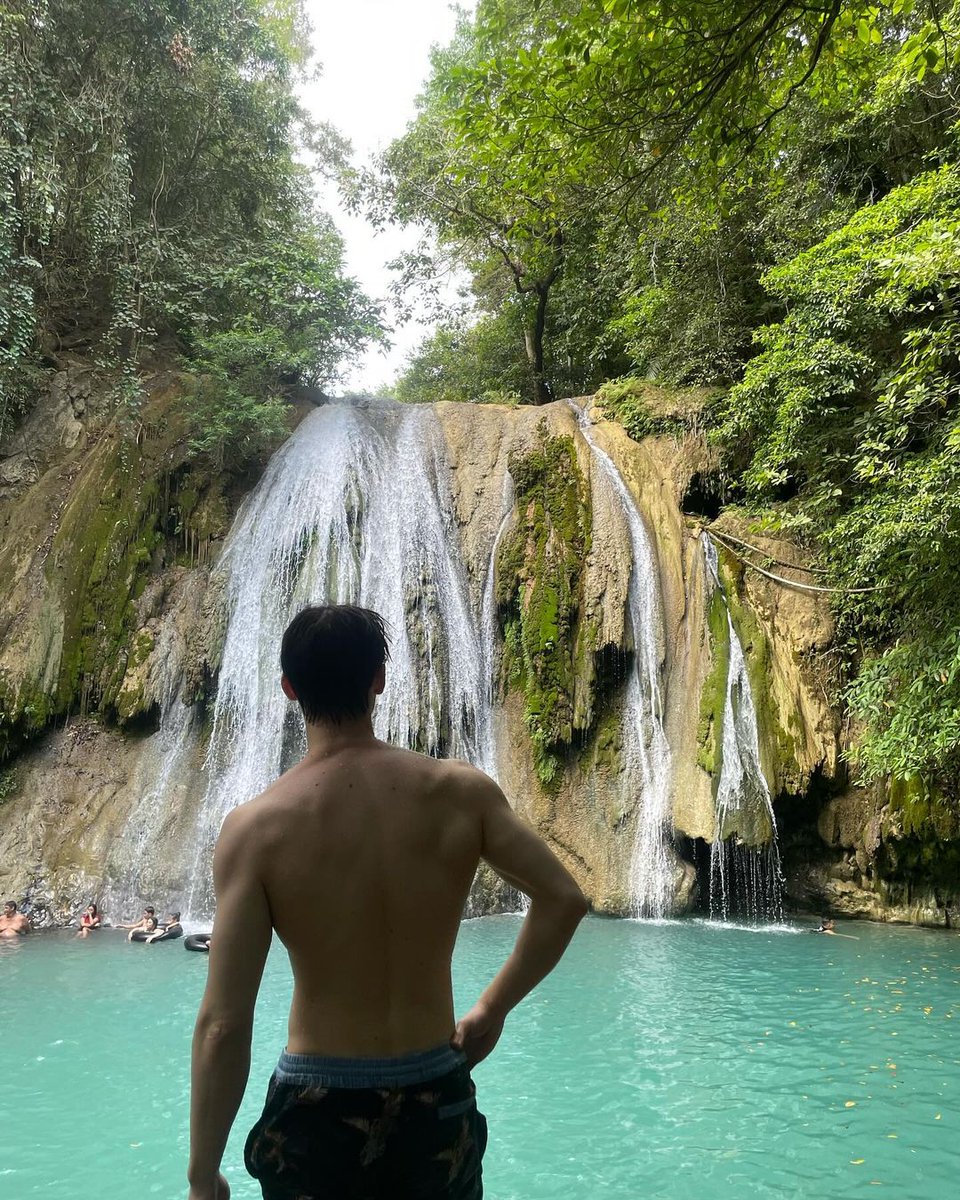 inquirerdotnet's tweet photo. ENJOY PH, OPPA! 🇵🇭🫰🏼

LOOK: "XO, Kitty" star Lee Sang-heon enjoys some free time as he shares snaps from his recent trip to Daranak Falls in Tanay, Rizal.

The South Korean actor was earlier confirmed to team up with Filipino actress Julia Barretto for a "secret project." | 📷: Lee Sang-heon/Instagram

READ RELATED STORY: https://t.co/MLZdxw5s2G