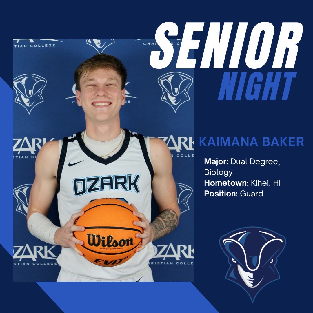 OzarkAthletics's tweet photo. 🏀SENIOR NIGHT🏀

*Senior recognition between games*

🆚Central Christian College of the Bible
⏰5 &amp; 7 PM
📺 https://t.co/XLht8iPZ4E https://t.co/ssECN1gQDK