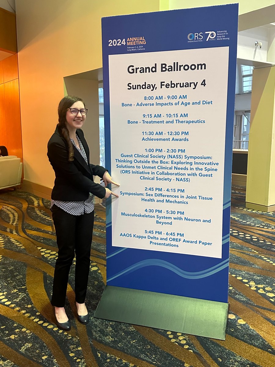 Our own Megan Haase is a 'role' 'model' for how to 'fuse' experiments and models to advance muscle science. Her @ORSsociety talk: 'Coupling Experimental and Computational Methods for Insight into Estrogen’s Role in Skeletal Muscle Regeneration' was awesome! #muscleiscool