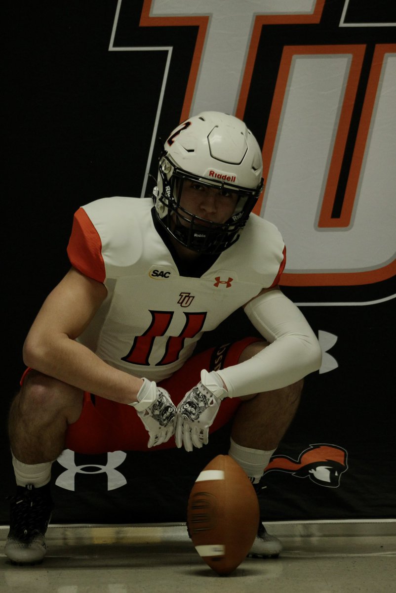 After a great visit, I am blessed to have received an offer from <a href="/TusculumFB/">Tusculum Football</a> 
Go pioneers 🟠⚪️
<a href="/CoachCHeadley/">Corey Headley</a> <a href="/taylorbetsu32/">Billy Taylor</a> <a href="/CoachCWatson19/">Cole Watson</a>