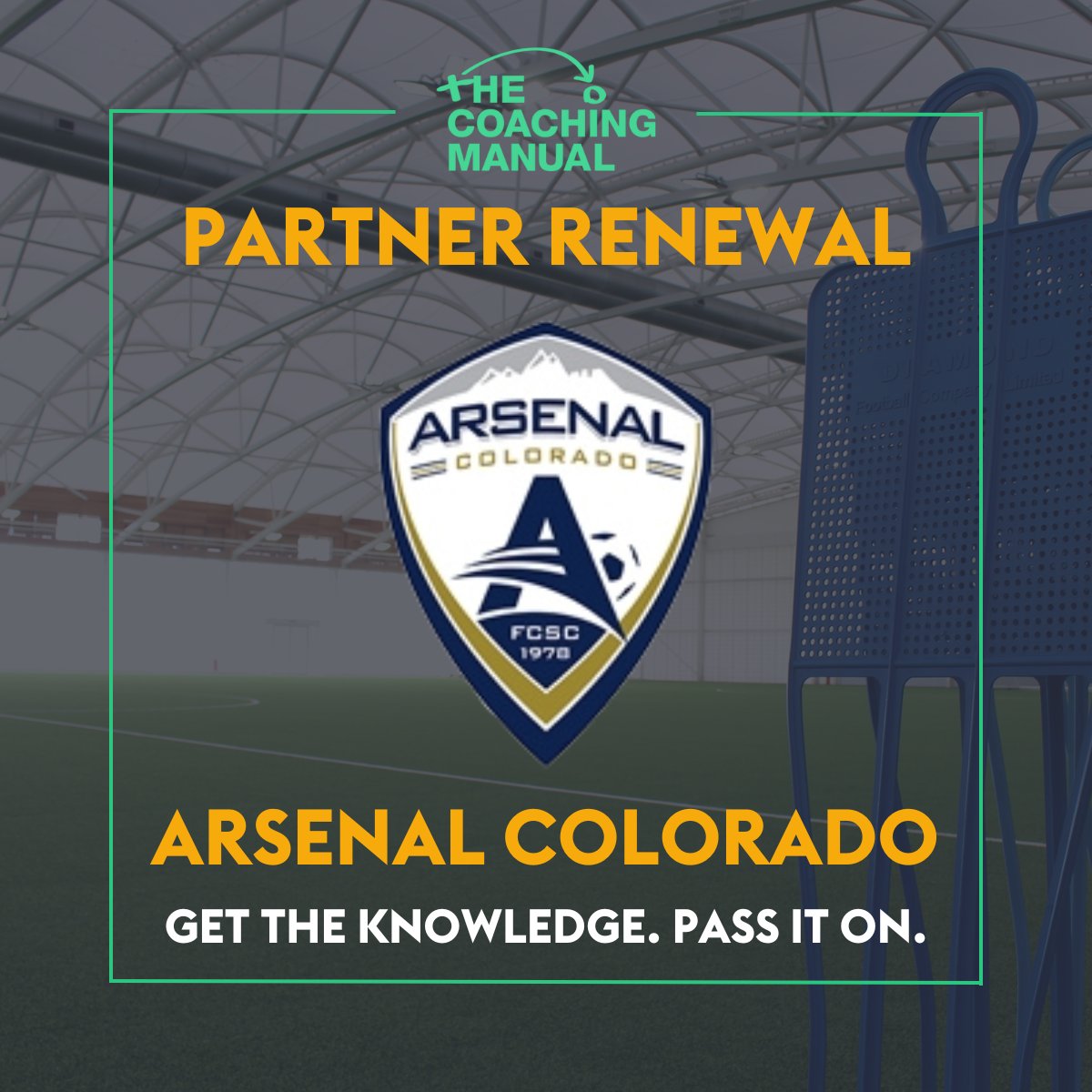 CoachingManual's tweet image. We're delighted to announce the partnership renewal of @ArsenalColorado 🤝

To learn how we can help your club, from coach education to player pathways, enquire here: hubs.li/Q02ktD6w0

#coacheducation #football