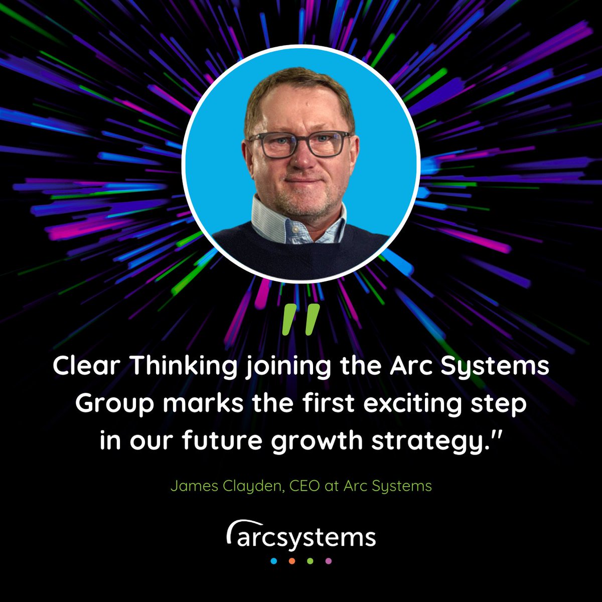We are thrilled to announce the acquisition of Clear Thinking as we enter a new era here at Arc Systems.

Backed by 15 years of providing high-quality desktop to data centre services, we are excited to drive growth, improve our offerings, and enhance our commitment to customers.