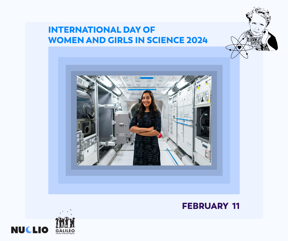 galileoteachers's tweet photo. 📍11 February - #WomenInScience
Celebrating the women and girls who daily break barriers in science, encouraging others to pursue careers in STEM!
#February11 #diversity #inclusion #NUCLIO #GTTP @nuclio_pt https://t.co/9WnBhFttYi
