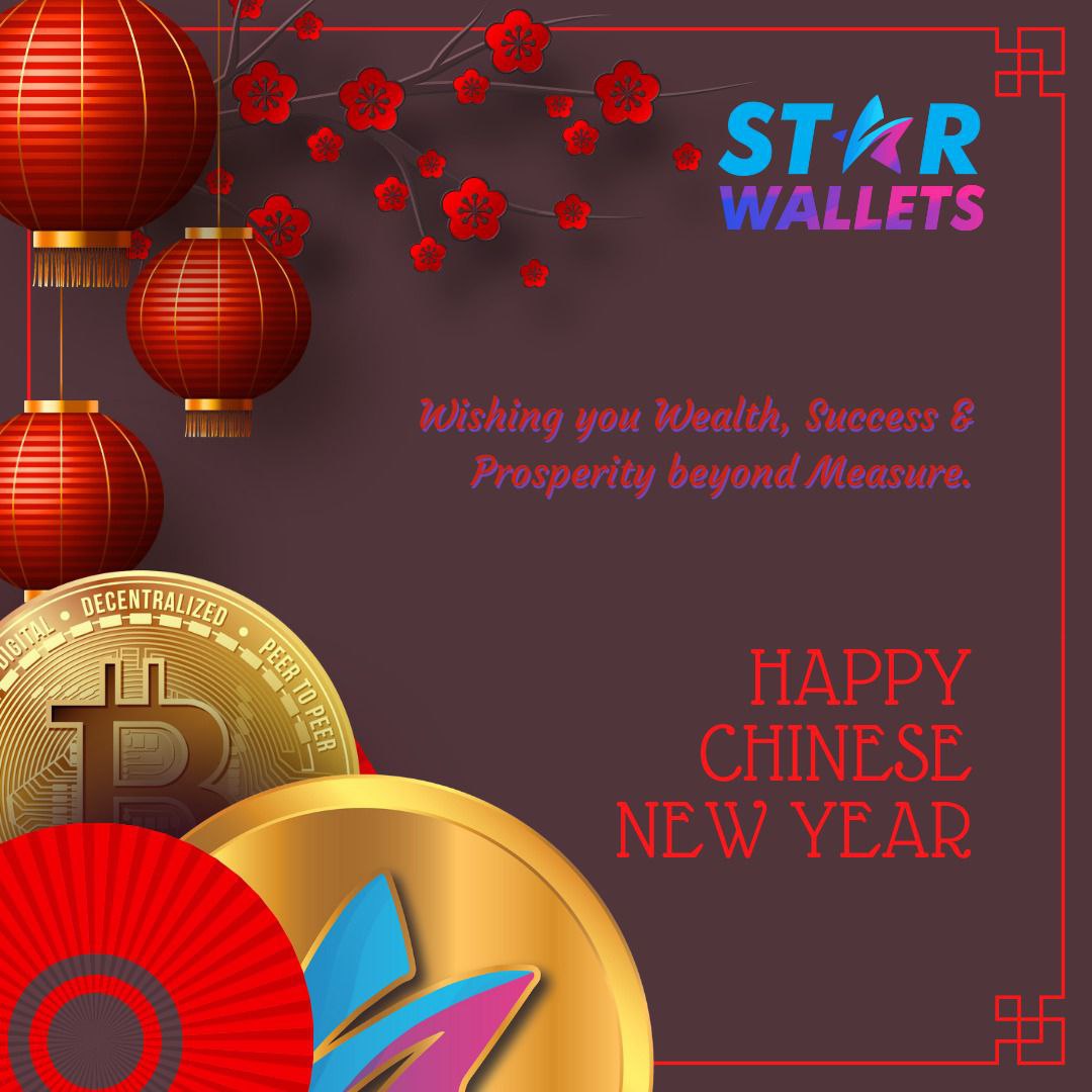 StarWallets's tweet photo. 🎉 Happy Chinese New Year 2024! 

May the Year of the Dragon bring you prosperity, good fortune, and success in all your endeavors! 

Wishing you and your loved ones a year filled with joy, happiness, and abundance. Gong Xi Fa Cai! 🐉✨ $swt #YearOfTheDragon #HappyNewYear2024 🎊 https://t.co/vct57aPBPv