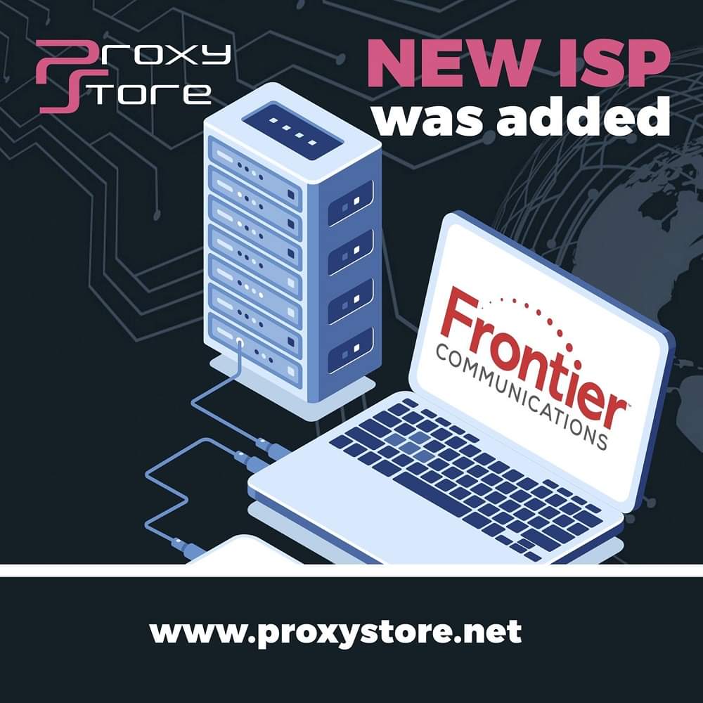 proxystorenet's tweet image. Exciting News! 
Welcome to our Newly Added ISP FRONTIER

Grab them while they're HOT

*Daily Live Chat Support 10 AM to 10 PM GMT*
*Crypto payment supported*

- Datacenter Proxies - ISP Proxies - Residential Proxies
#buyproxy #proxies #isp #residential

proxystore.net