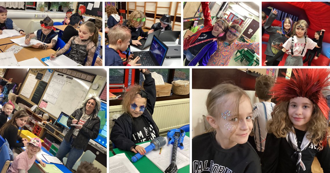 The children had great fun on their TT Rockstars day and we raised £1160. Thank you so much!