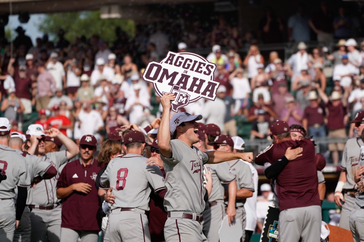 7 #DaysToAggieBaseball

Aggie Baseball has SEVEN apppearances at the College World Series.

1951
1964
1993
1999
2011
2017
2022