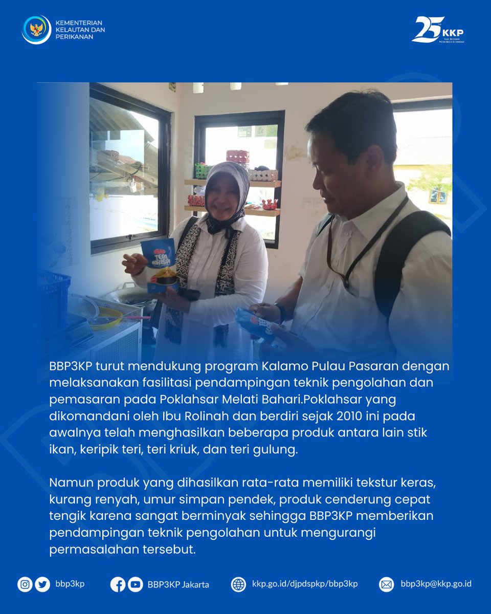 bbp3kp's tweet photo. Seru bangeeett yak!
Majuin sektor kelautan dan perikanan emang harus bergandengan tangan 🤝🏼
#Kalamo #25TahunKKP #SailBeyondWithBlueEconomy #2024KKPBeyond #EkonomiBiru #KKPGOID https://t.co/6F5c1RnPRp