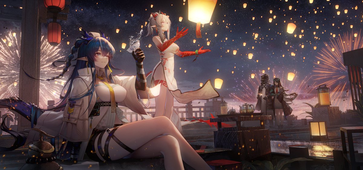 BGAsylum's tweet image. #明日方舟 #アークナイツ
新年快乐！
