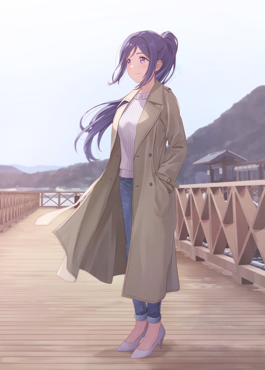 松浦果南 「また会えるよ絶対#松浦果南生誕祭2024 」|shamakho/沙マコのイラスト